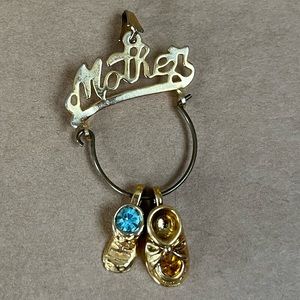 Vintage Mother Shoe Charm